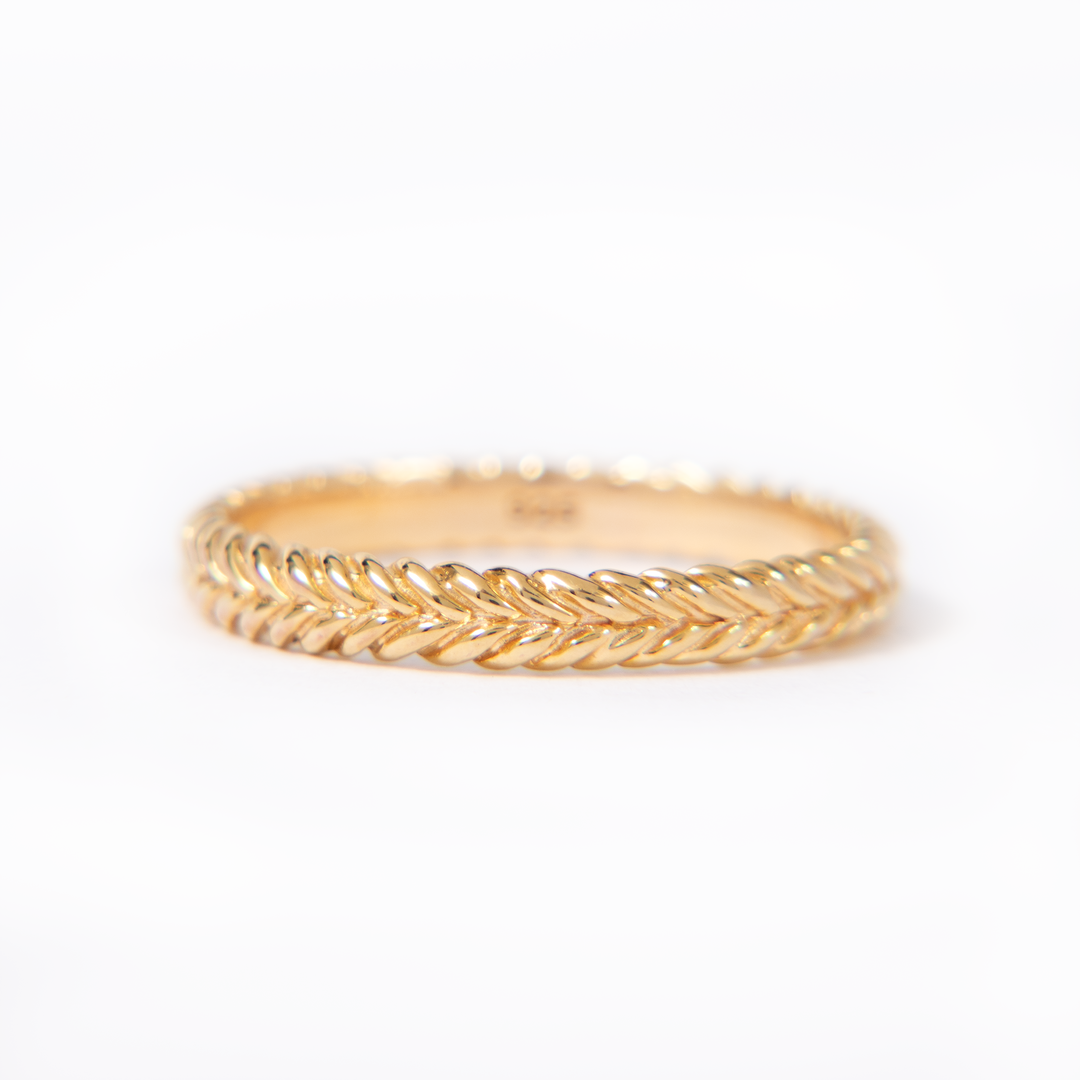 Addison braided ring
