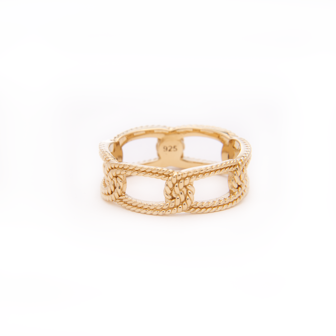 Rayna braided ring