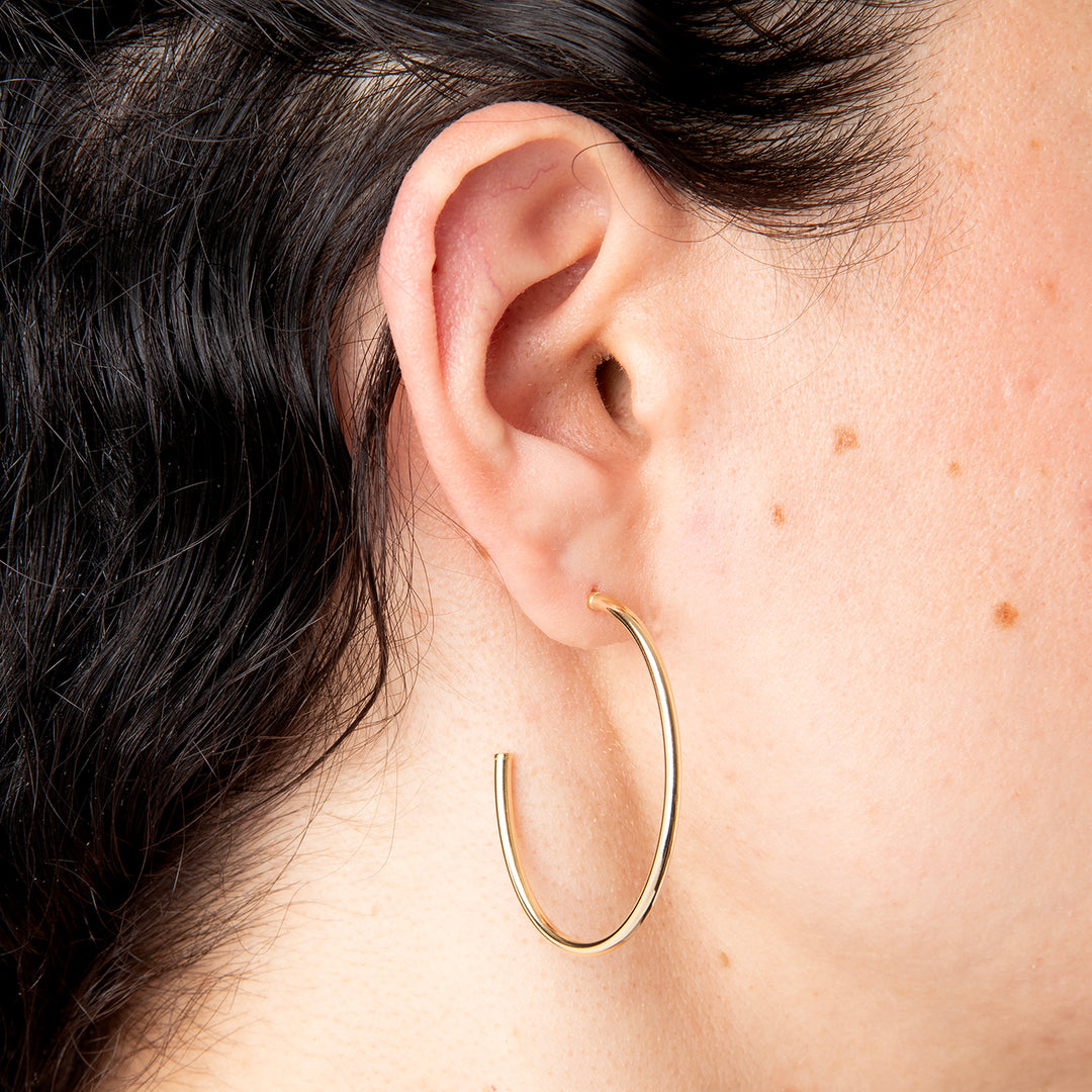 Annalise Open Hoop Earrings