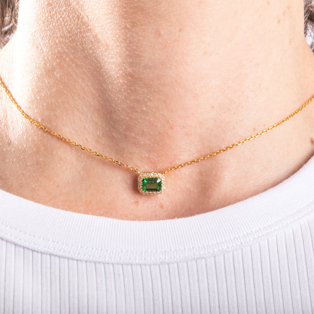 Lana Emerald-Cut Timeless Pendant