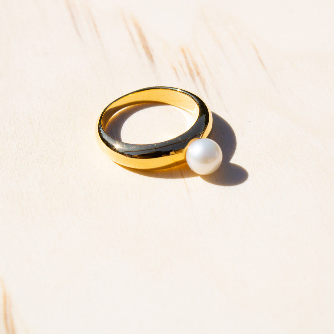 Charlotte Pearl Dome Ring
