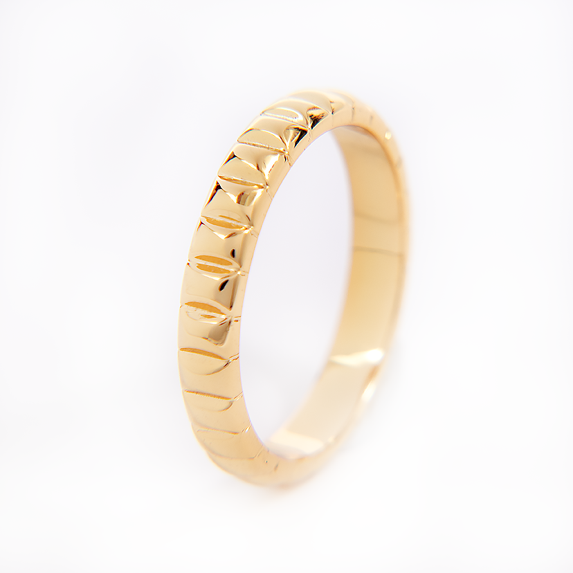 Eliza Thin Ridged Ring