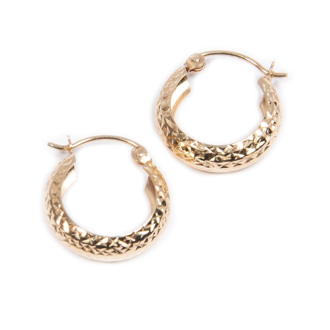 Kaia Laser Cut Hoops