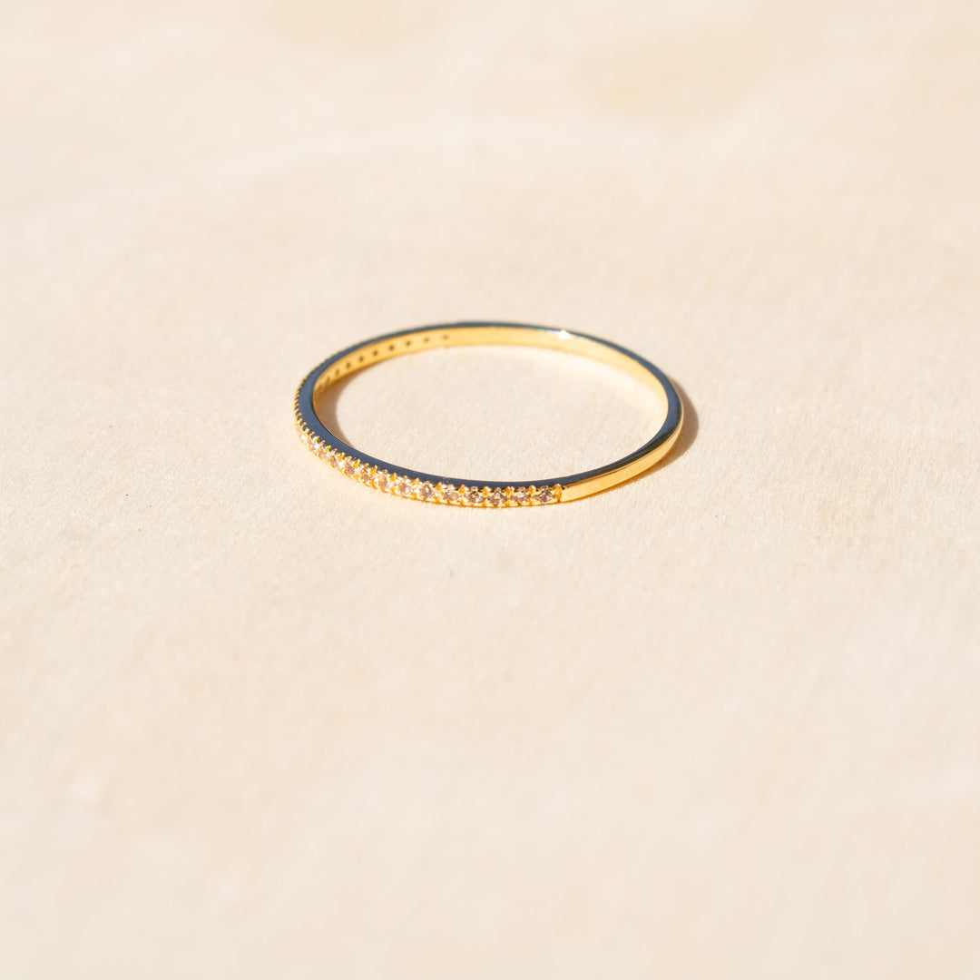 Adelyn Micropavé Band Ring