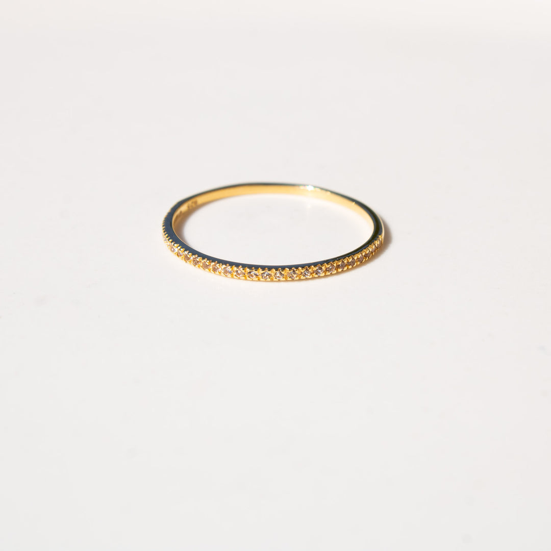 Adelyn Micropavé Band Ring